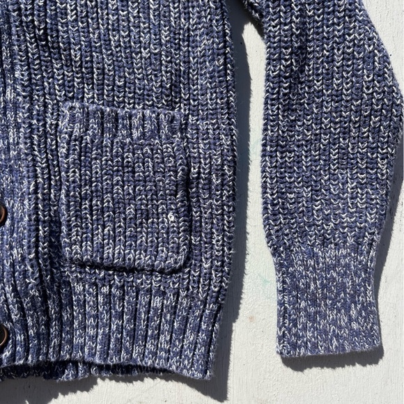 Kid's OshKosh Sweater Multicolor Knit Cardigan 6 Button City School Preppy Solid - Picture 4 of 12